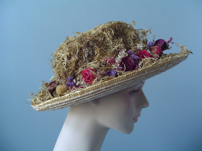 2006 hats for rhonda larue & caroline’s bday 021 Garden hat by Polly Singer