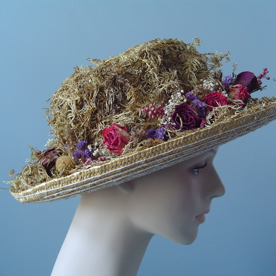 2006 hats for rhonda larue & caroline’s bday 021 Garden hat by Polly Singer