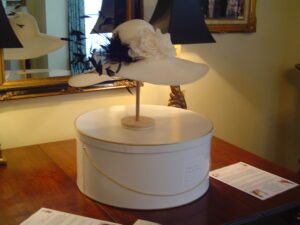 Eliza at Ascot hat by Polly Singer