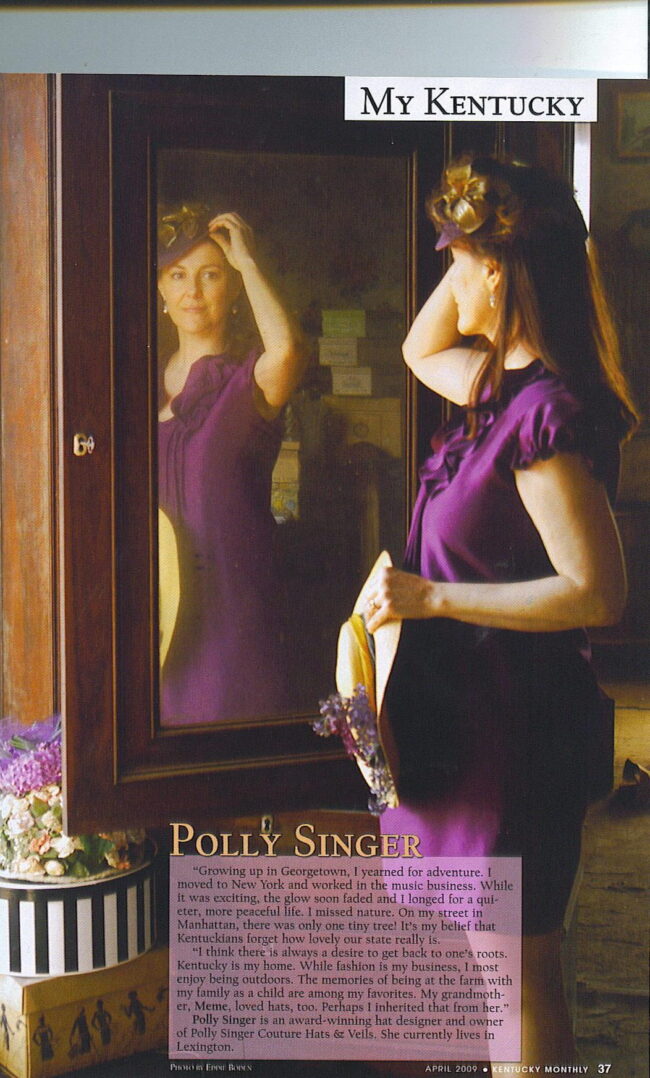 My Kentucky (2) Polly Singer in Kentucky Monthly