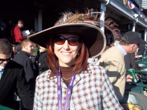 Polly Singer at 2010 Breeder's Cup