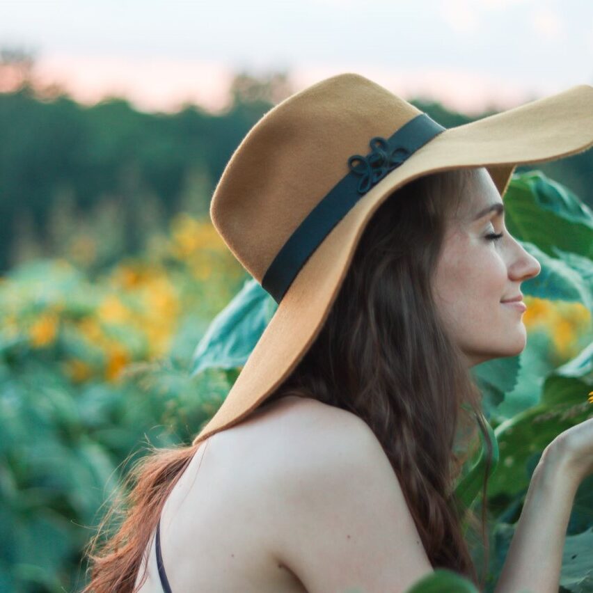 Autumn Brown Wool Fedora