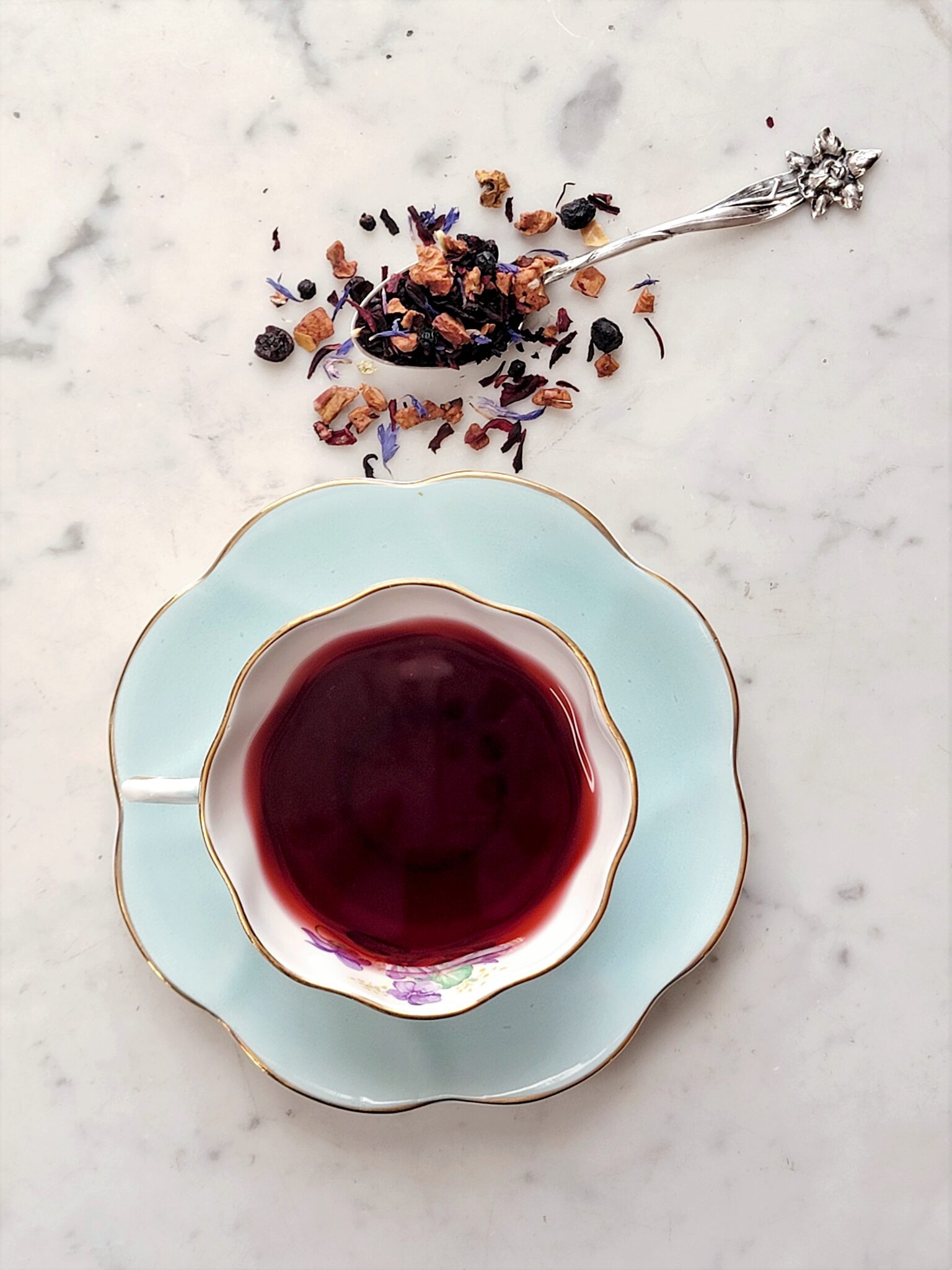 Jane's Blueberry Bonnet Artisan Tea (caffeine-free) - Polly Singer