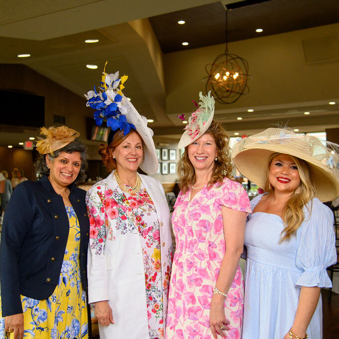 hat etiquette at afternoon tea