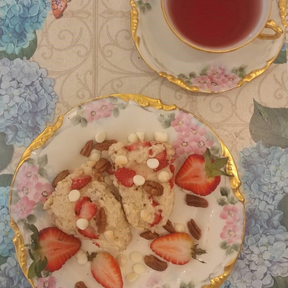 strawberry scones from Polly Singer