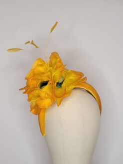 Marigold Yellow Headband Fascinator