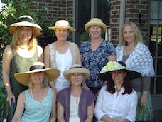 polly group in hats