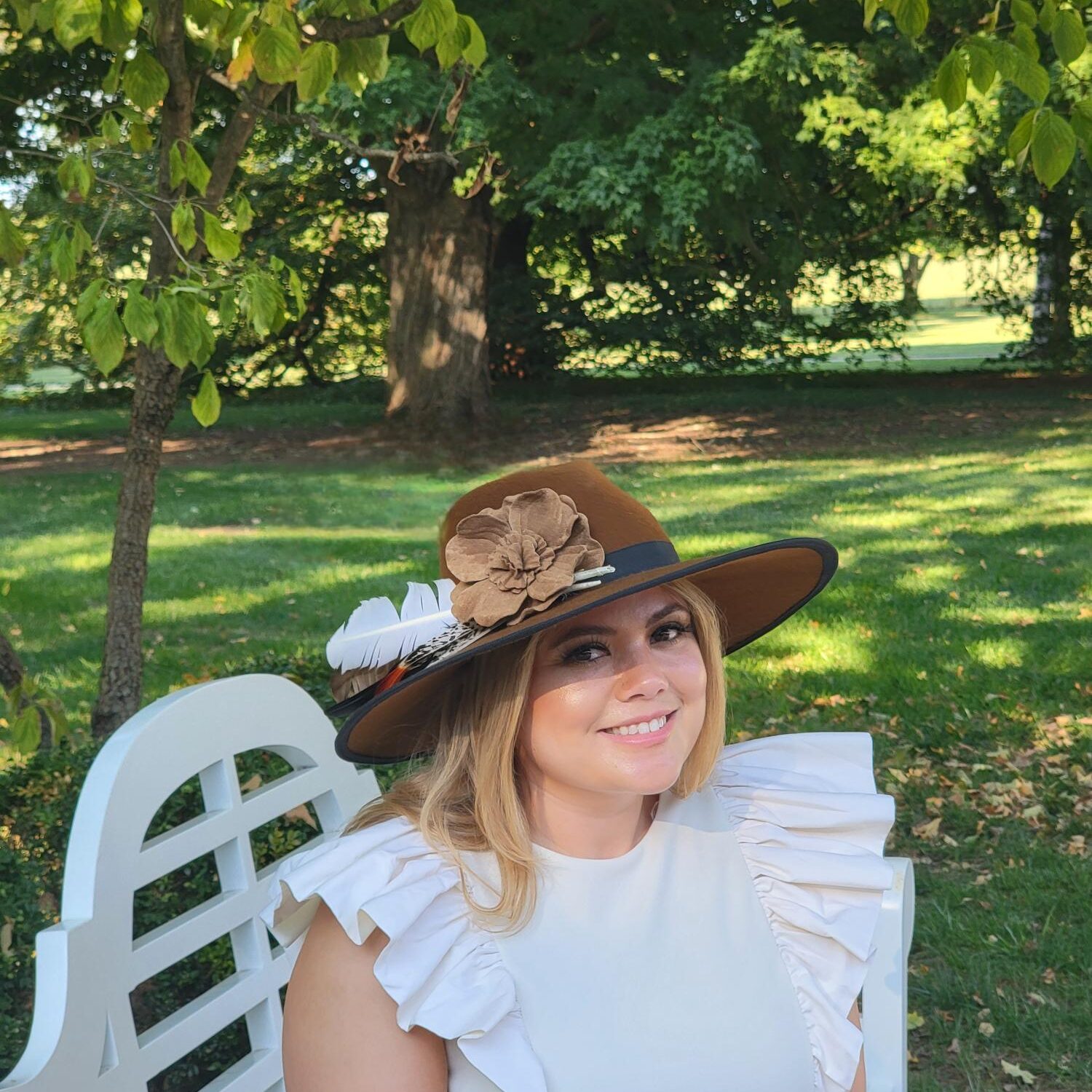 Woodstock Fedora Fall Hat Month Darjeeling Fedora by Polly Singer