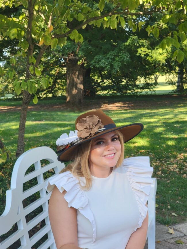 Woodstock Fedora Fall Hat Month Darjeeling Fedora by Polly Singer