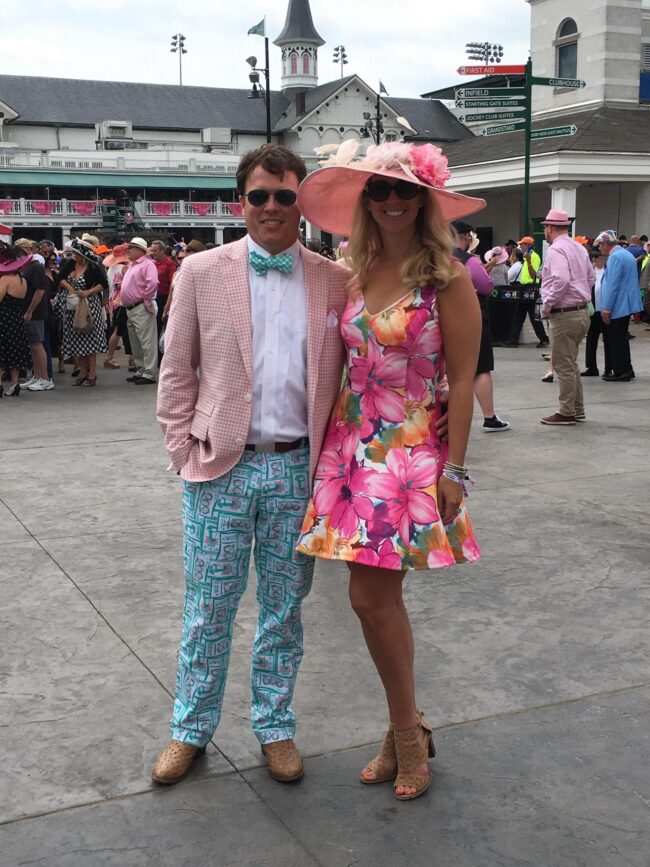 Custom Pink Kentucky Derby Hat