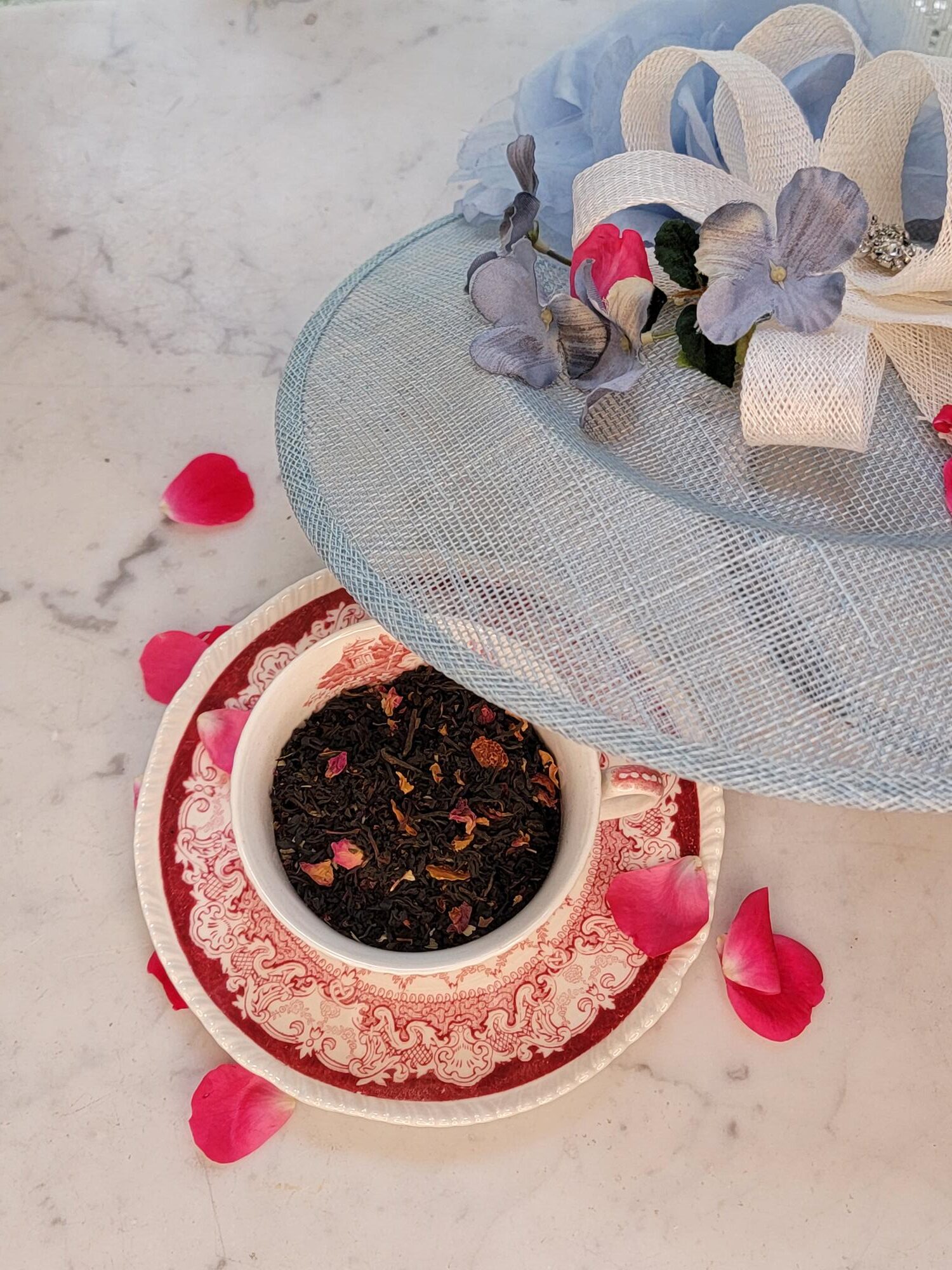 Catherine's English Rose Saucer Tea - Image 2