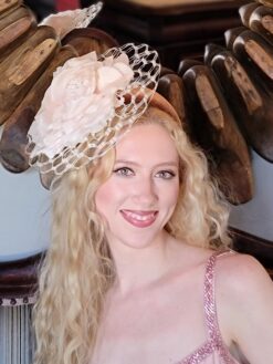 Dvonna Lace and Silk Fascinator