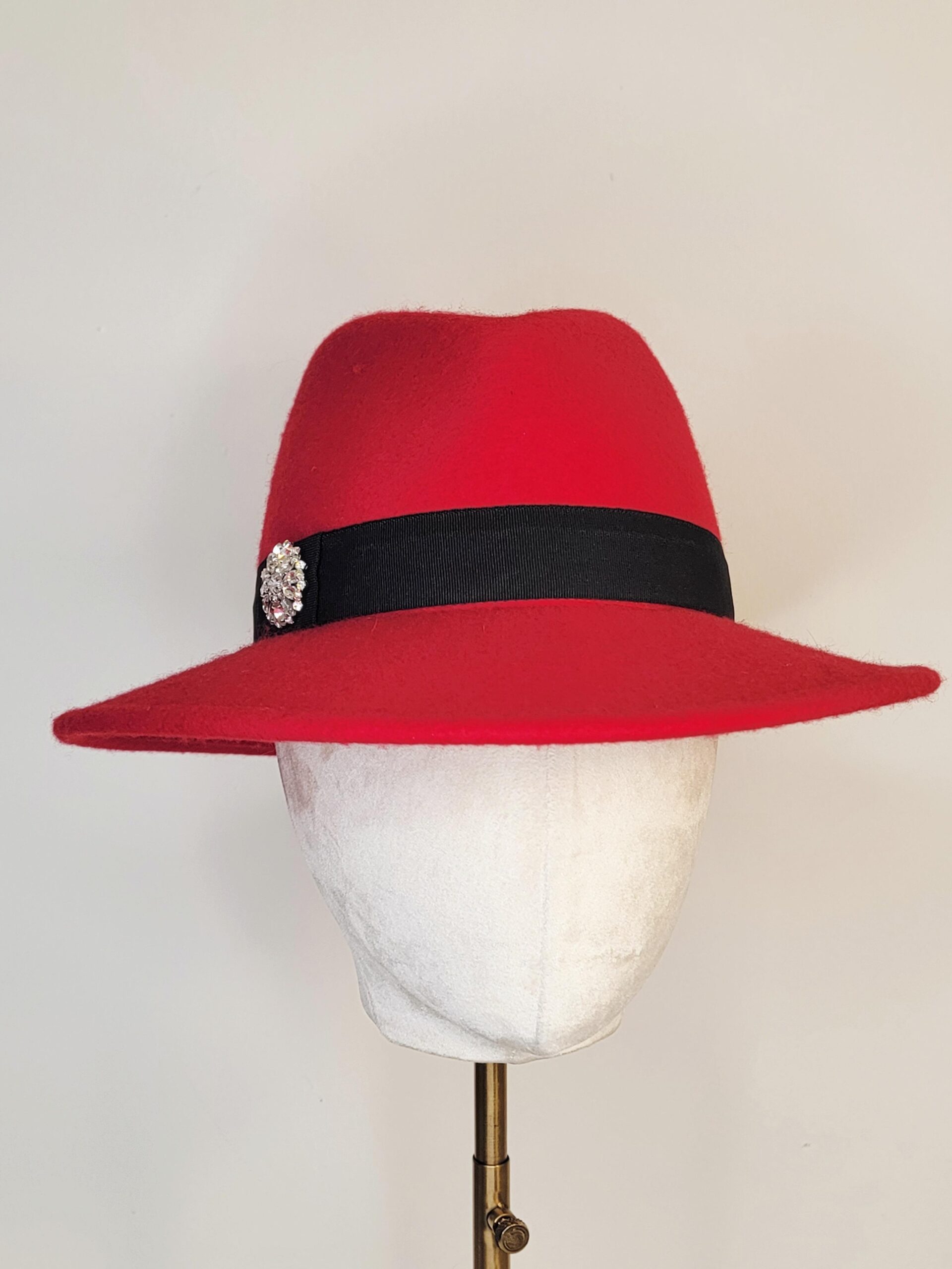 Catherine Red Fedora