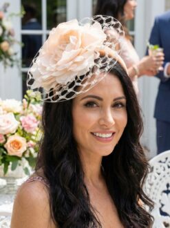 Dvonna Lace and Silk Fascinator