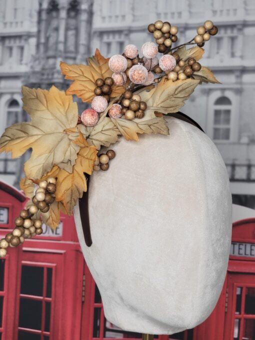 The Daisy Autumn Leaves Headband - Image 2