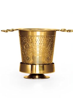 Luxury Solar and Lunar pattern tea infuser