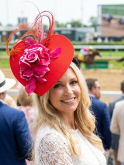 Amore Heart Fascinator