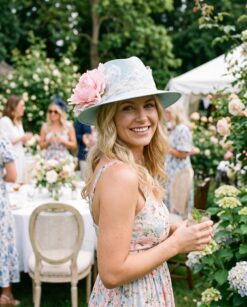 Mela Powder Blue Fedora
