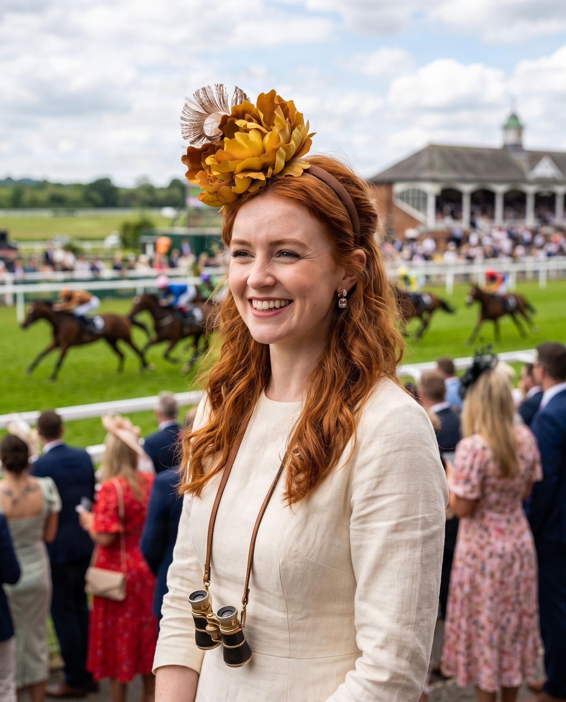 Minnie Flower Fascinator