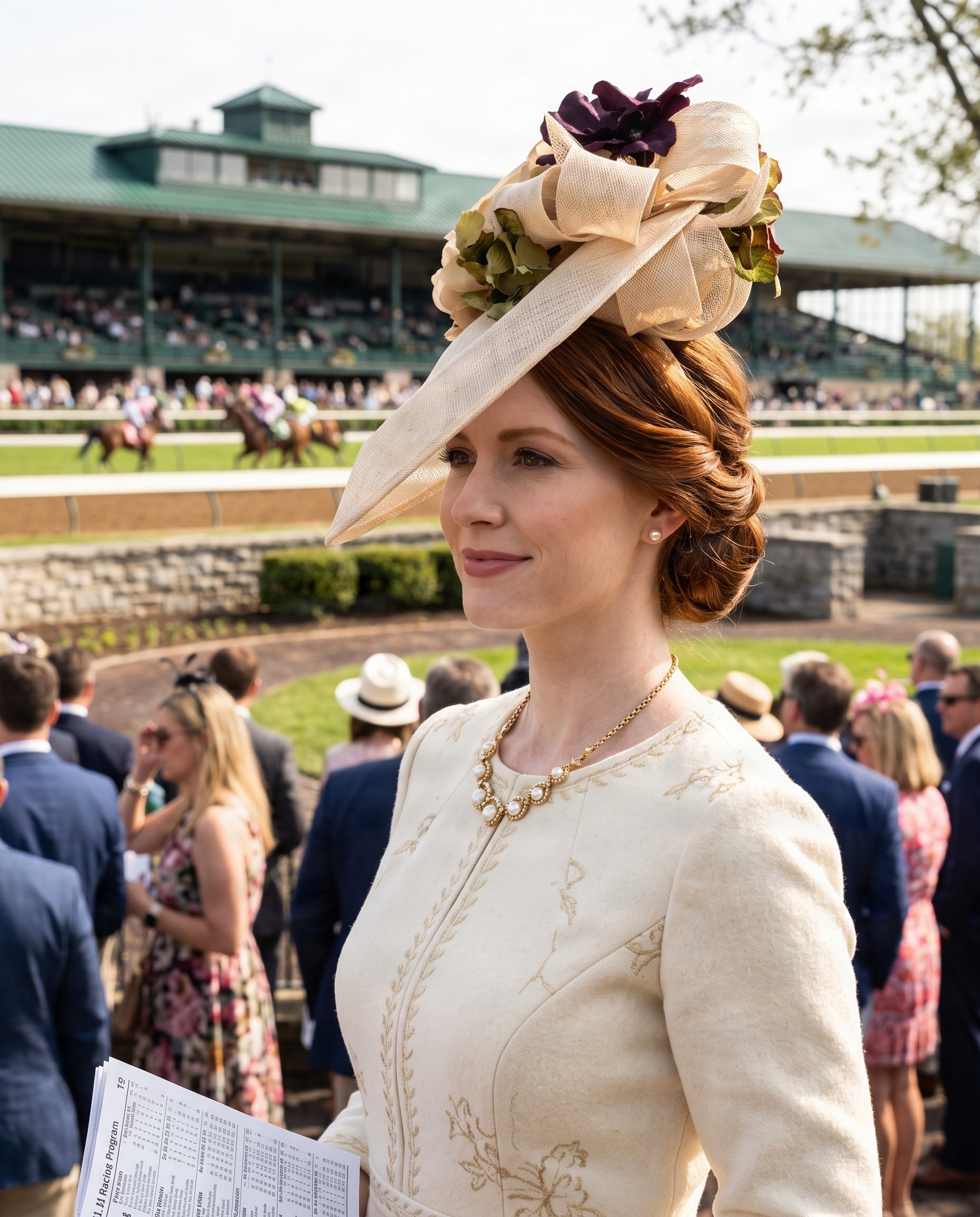 Yvette Fall Breeder's Cup Saucer