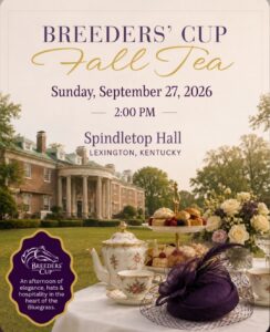Breeder's Cup Fall Tea