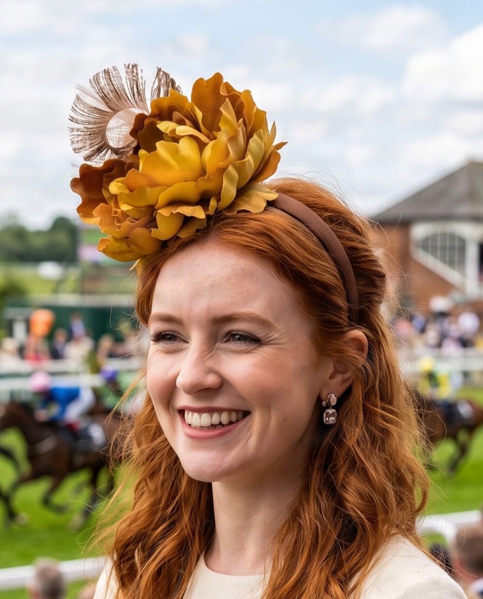 Minnie Flower Fascinator