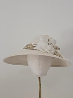 Phoebe Luxurious Winter White Hat