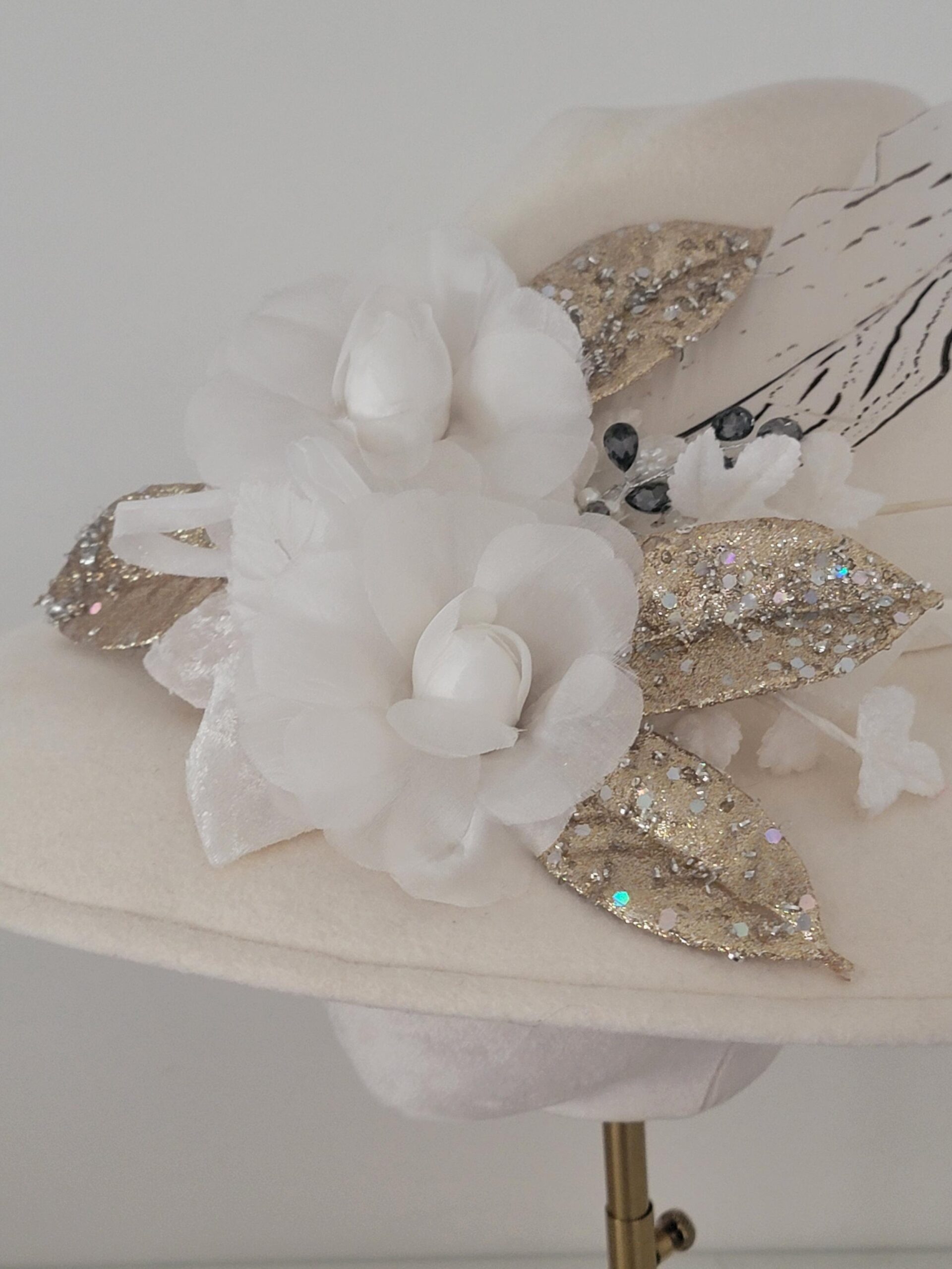 Phoebe Luxurious Winter White Hat